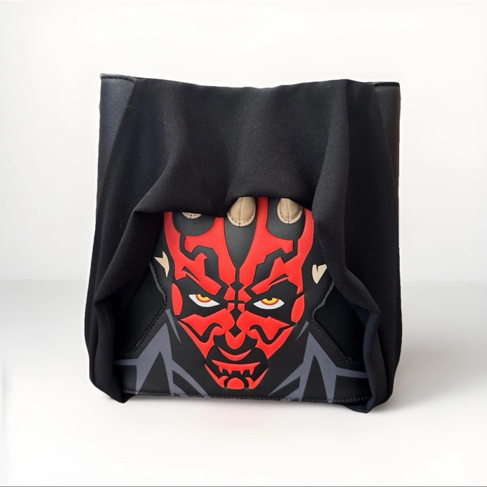 Star Wars Black and Red Darth Maul Tote Bag